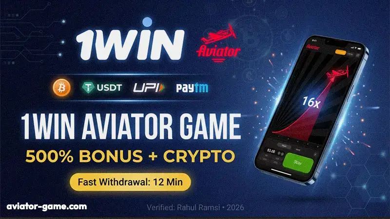 1Win Aviator Game Online India: Download App, Bet Real Money & Get 500% Bonus